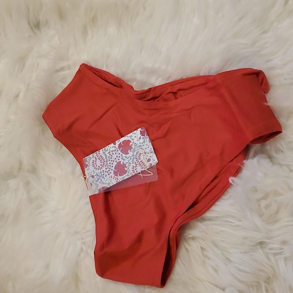 Toluca Other - Toluca Swim Gia Maxi bottom - Scarlet